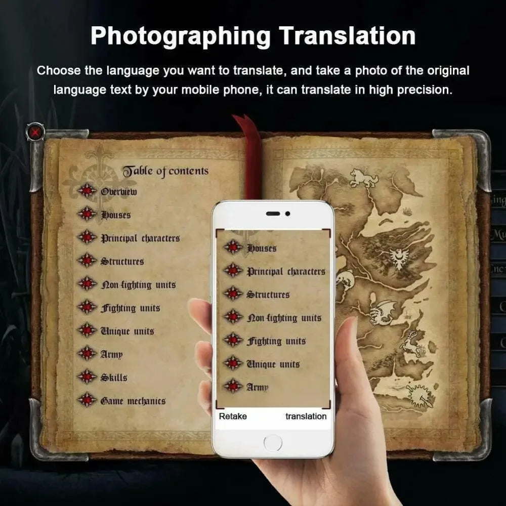 2 Way Real Time Voice Translator-40 Languages