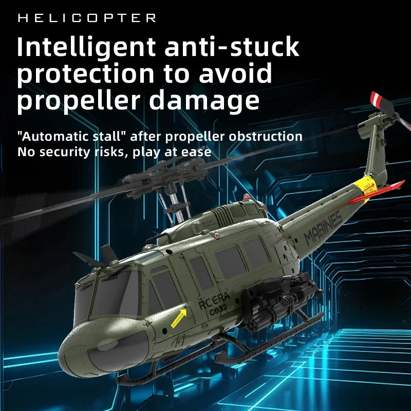 Rc Helicopter C032 1/48 Uh-1