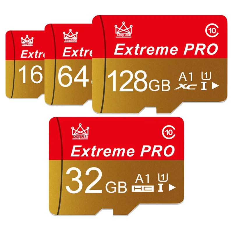 SD Memory Card 512-256-128-64-32-16GB