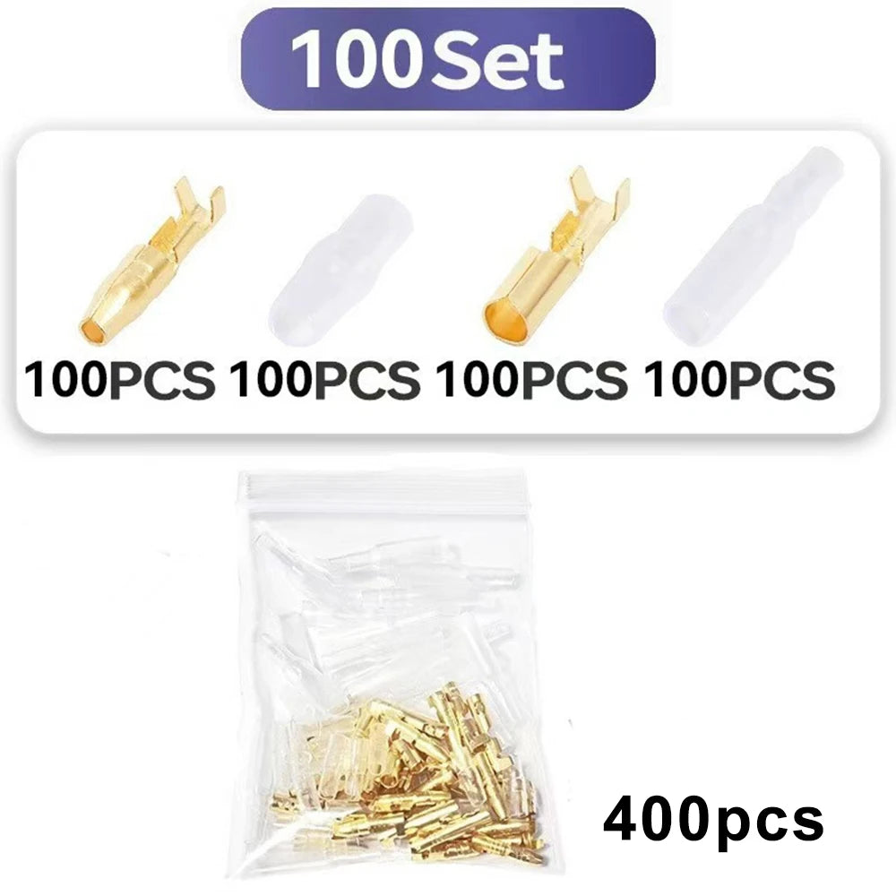 4.0 Bullet Crimp Electrical Wire Connector Sets