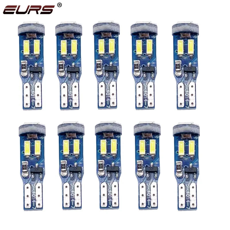20/10/2pcs T5 LED Bulbs 4 Dashboard, interior, gauges.
