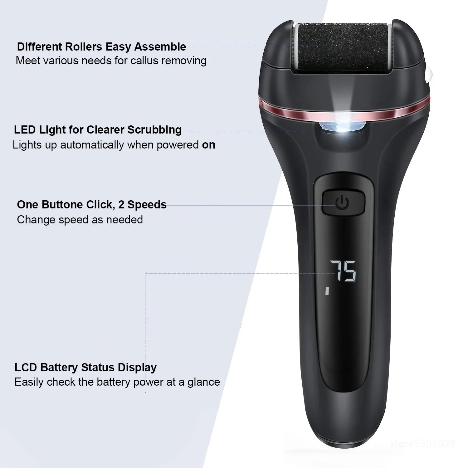 Electric Callus Remover toolkit