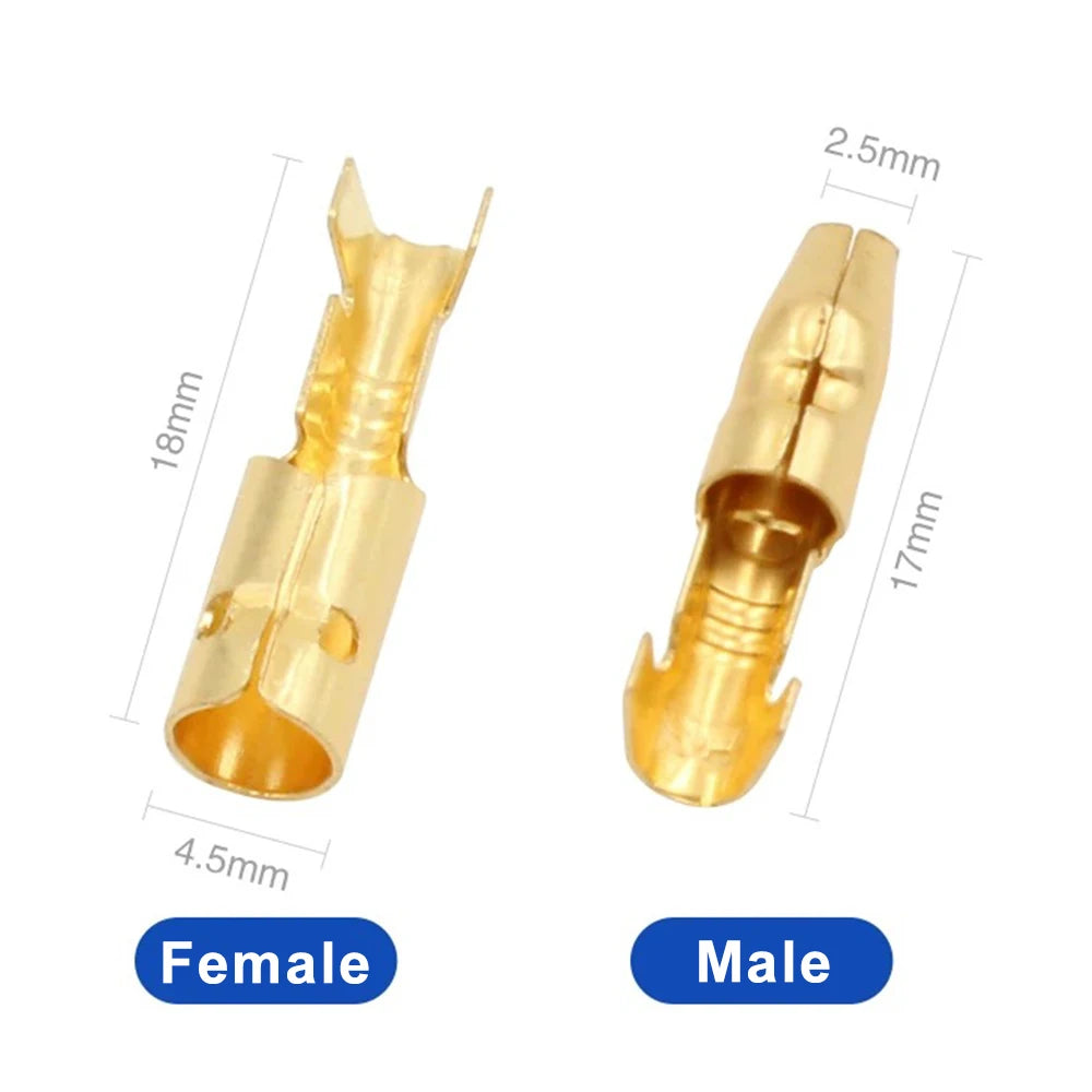 4.0 Bullet Crimp Electrical Wire Connector Sets