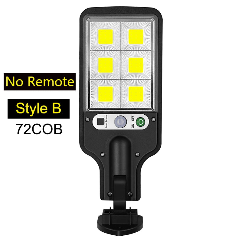 Powerful LED Outdoor Solar Wall Lamp.
