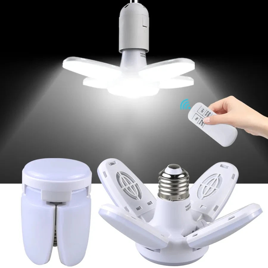 LED Foldable Light For Home Ceiling With Remote Controller.