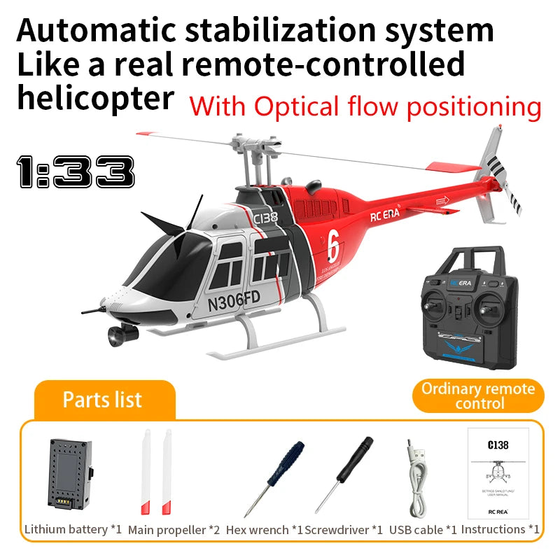 RC Helicopter BELL 206