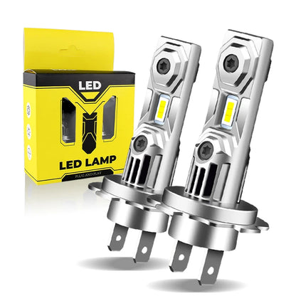 60W H7 12000lm White CSP LED Bulbs Headlight for Honda Motorcycles