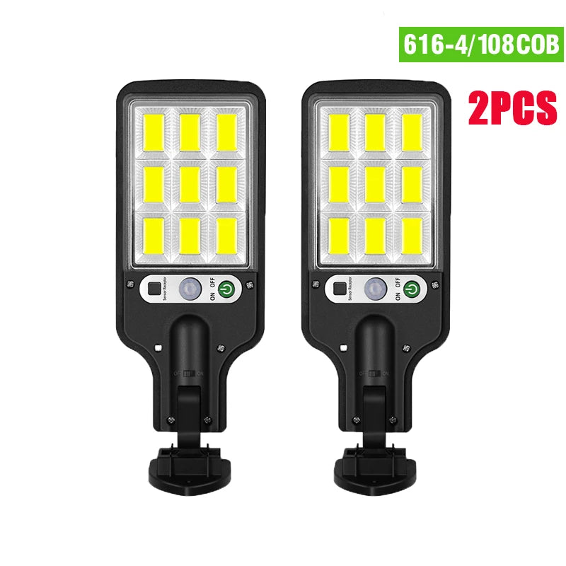 Powerful LED Outdoor Solar Wall Lamp.