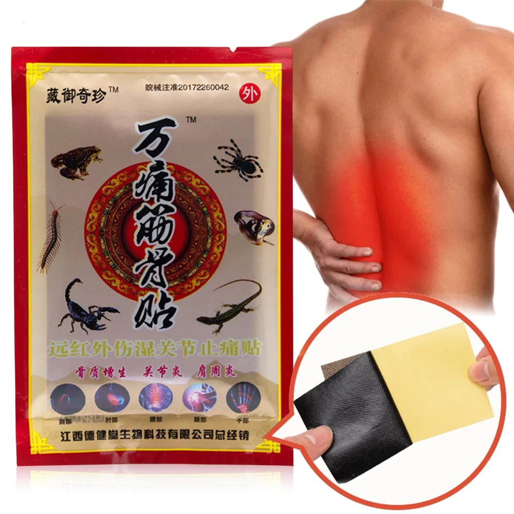8pcs Arthritis Pain Relief Patch Herbal Patches.