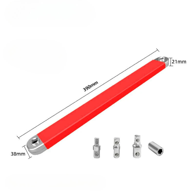 Zero Offset Extension Wrench 1/2" 1/4" 3/8" Tight Space Tool