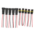 5 Sets 2 Pin Connector- Waterproof Plug.