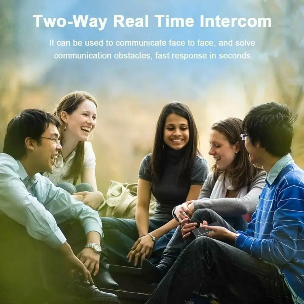 2 Way Real Time Voice Translator-40 Languages