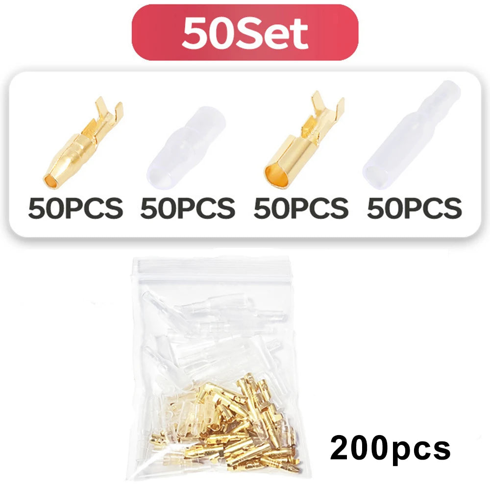 4.0 Bullet Crimp Electrical Wire Connector Sets