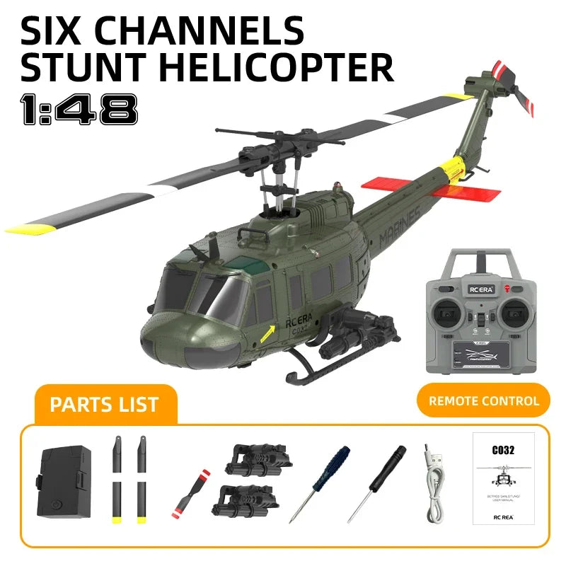 Rc Helicopter C032 1/48 Uh-1