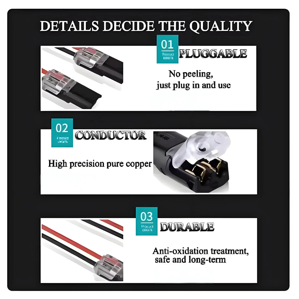 20/30/50pcs Car Electrical Connector