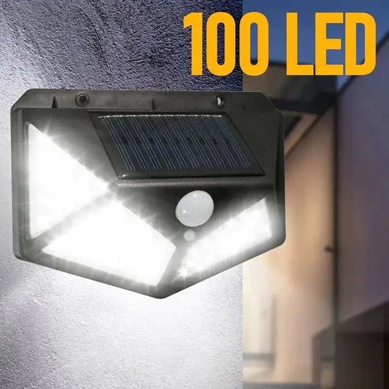 1/2/4/6Pcs 100 LED outdoor Wall Lights