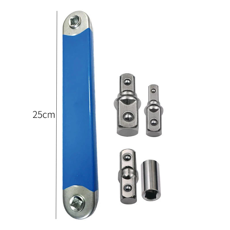 Zero Offset Extension Wrench 1/2" 1/4" 3/8" Tight Space Tool