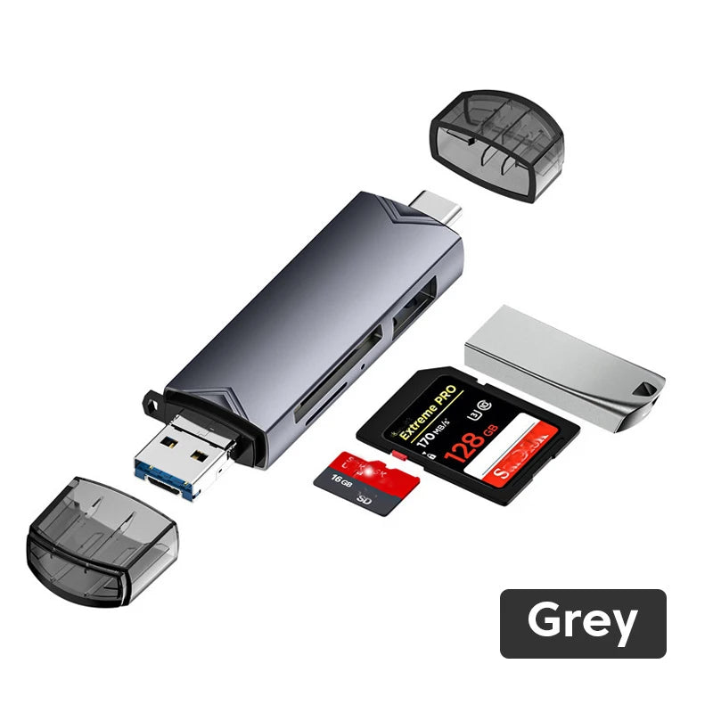 6 in 1 Card Reader Adapter
