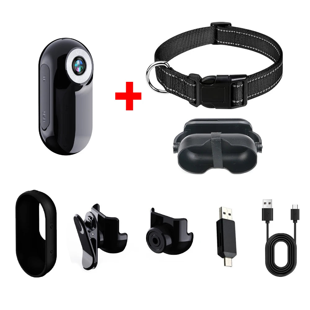 Mini Action Camera 1080P HD Head Mounted
