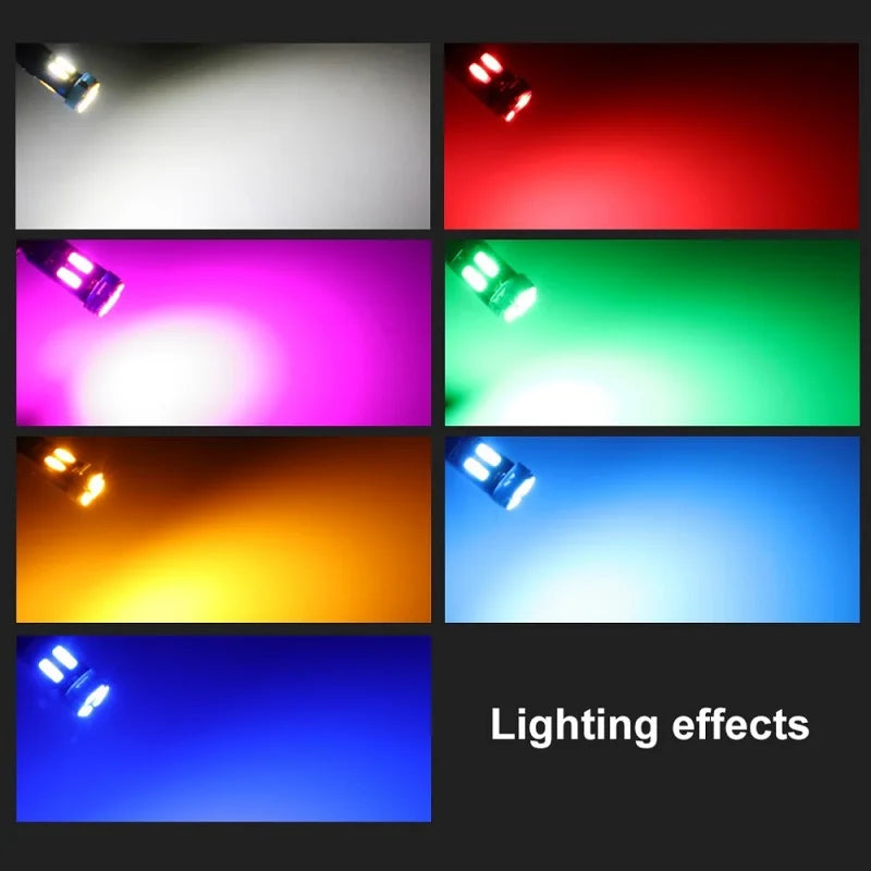 20/10/2pcs T5 LED Bulbs 4 Dashboard, interior, gauges.