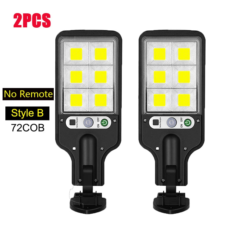 Powerful LED Outdoor Solar Wall Lamp.