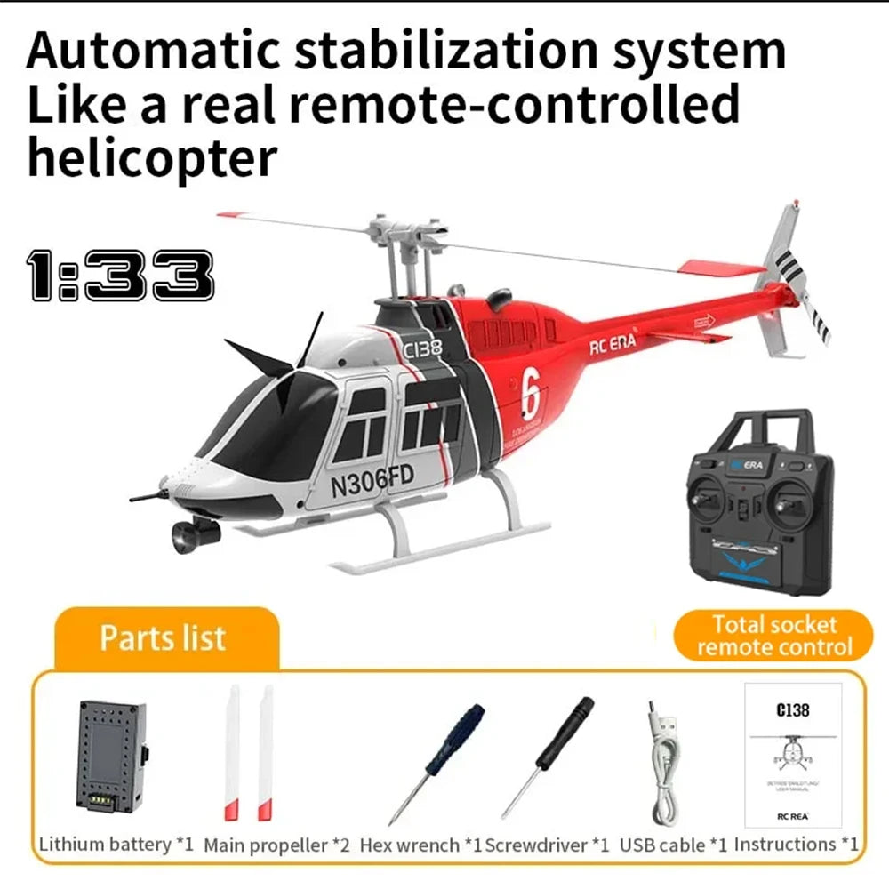 RC Helicopter BELL 206