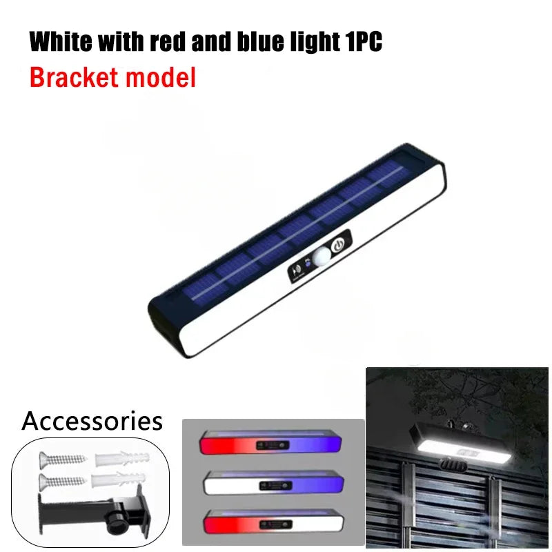 Powerful LED Outdoor Solar Wall Lamp.