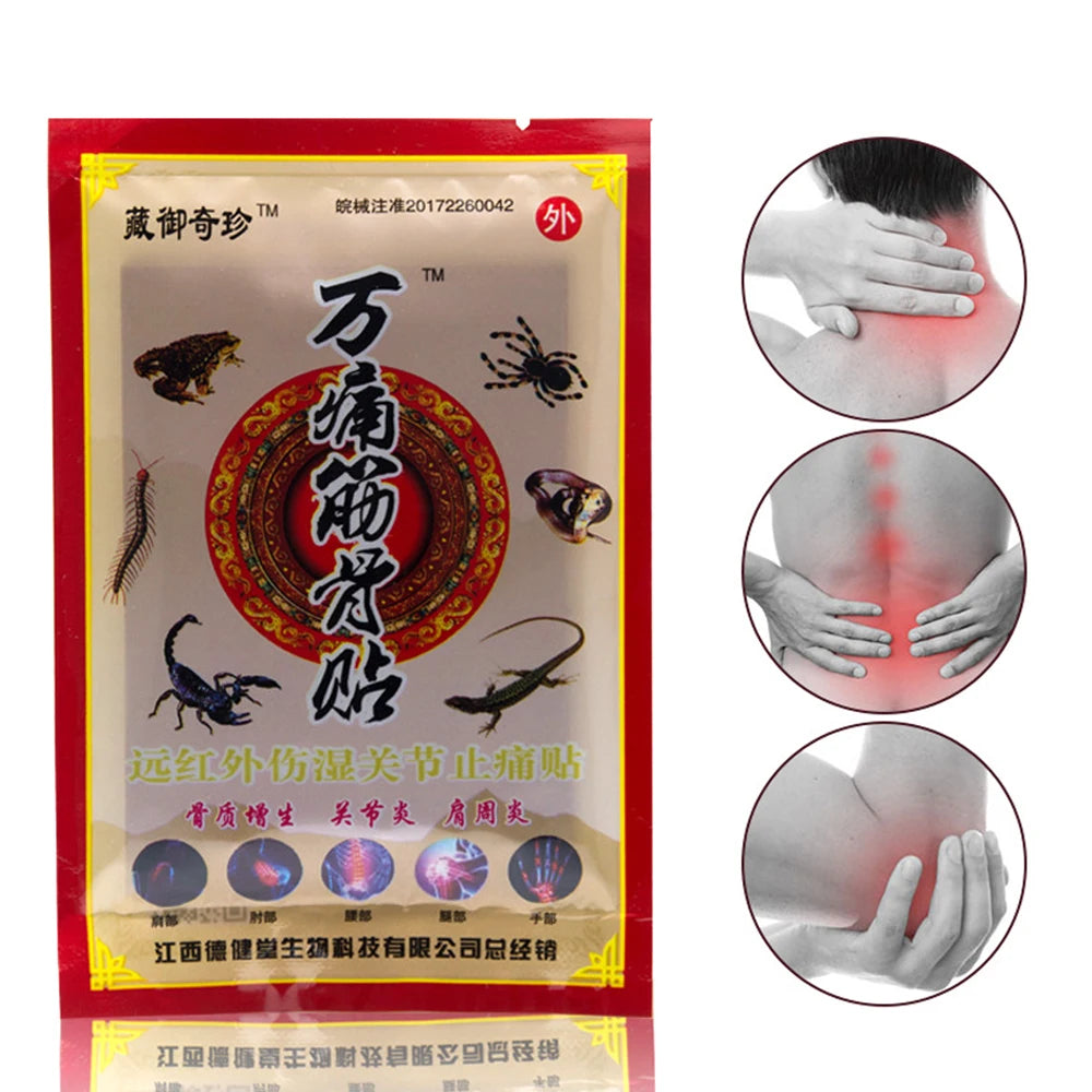 8pcs Arthritis Pain Relief Patch Herbal Patches.