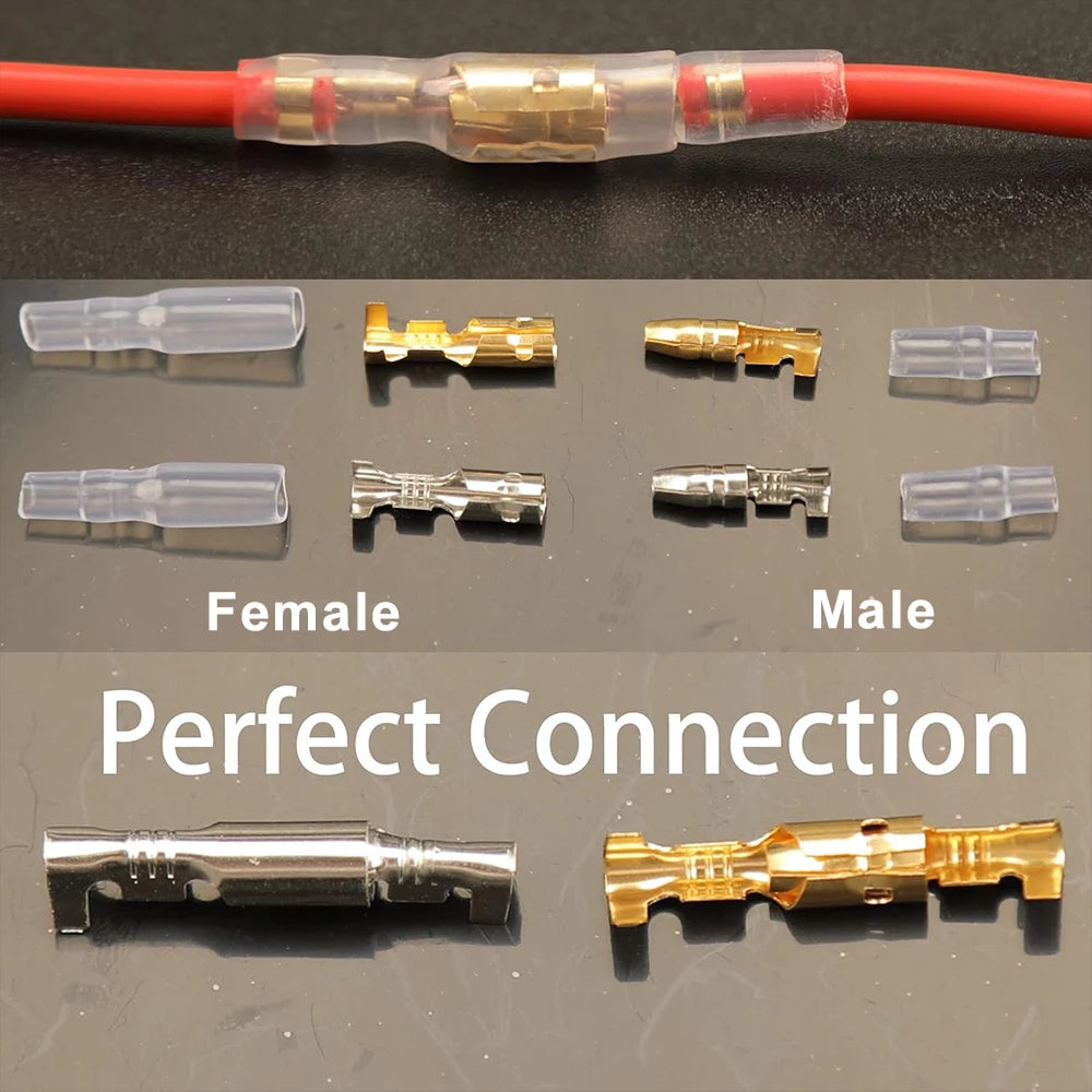 4.0 Bullet Crimp Electrical Wire Connector Sets