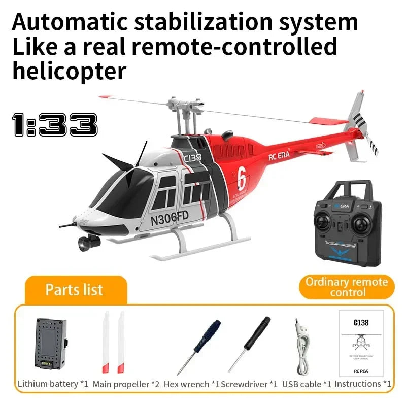 RC Helicopter BELL 206