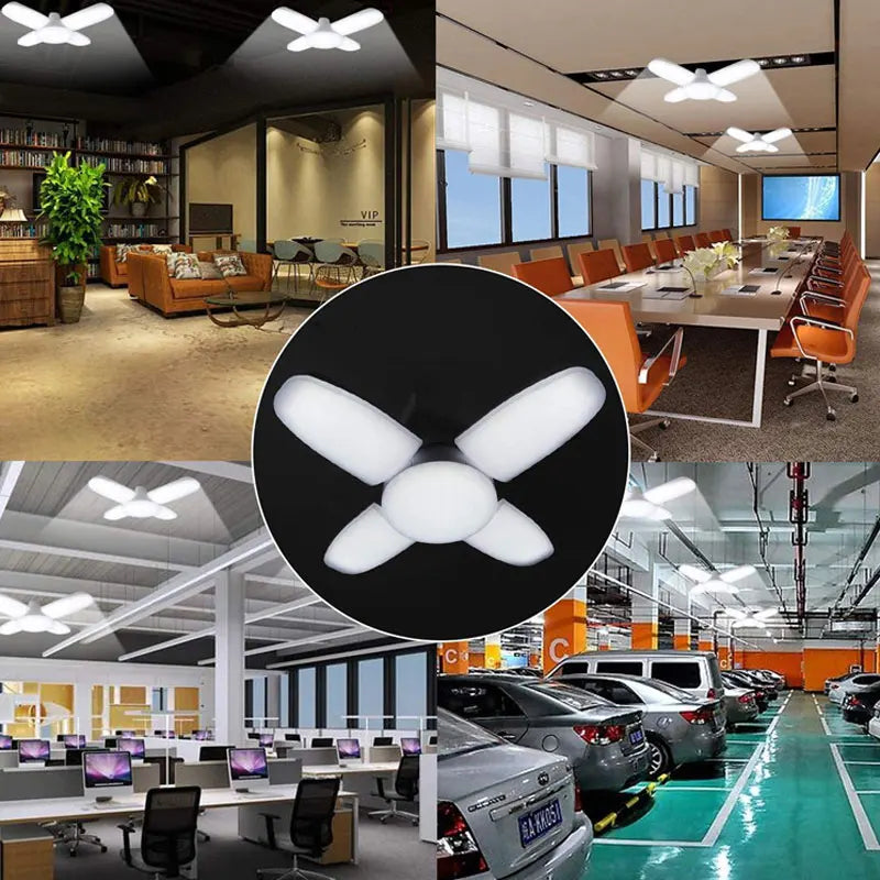 LED Foldable Light For Home Ceiling With Remote Controller.