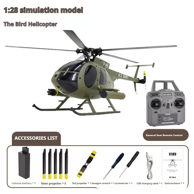 Professional Rc Bell Helicopter C189